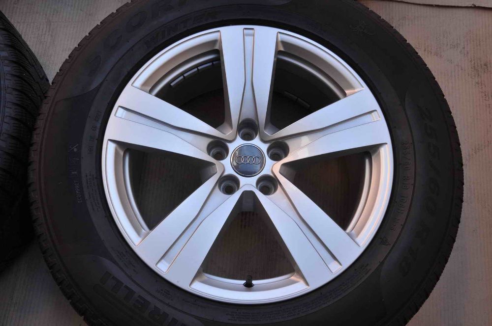 Roti Iarna 18 inch Originale Audi Q7 4M Pirelli 255/60 R18