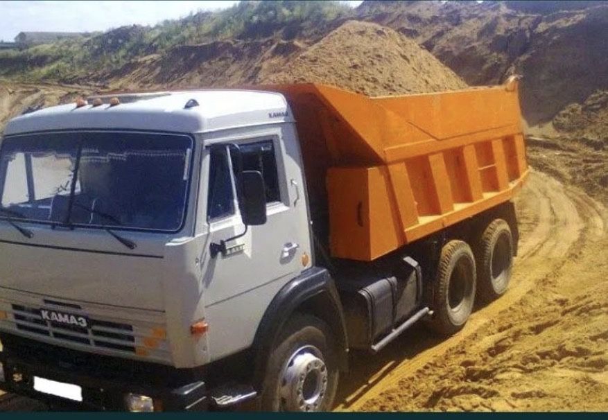 Гравий,отсев,песок,глина,грунт,