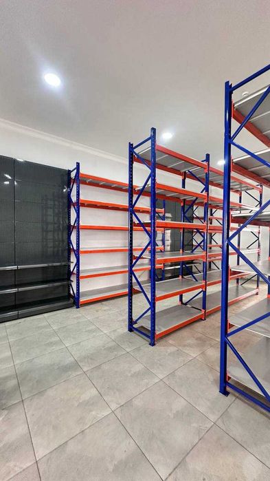 Полочные стеллажи, Складские стеллажи с полками, склад. стелаж stelaj