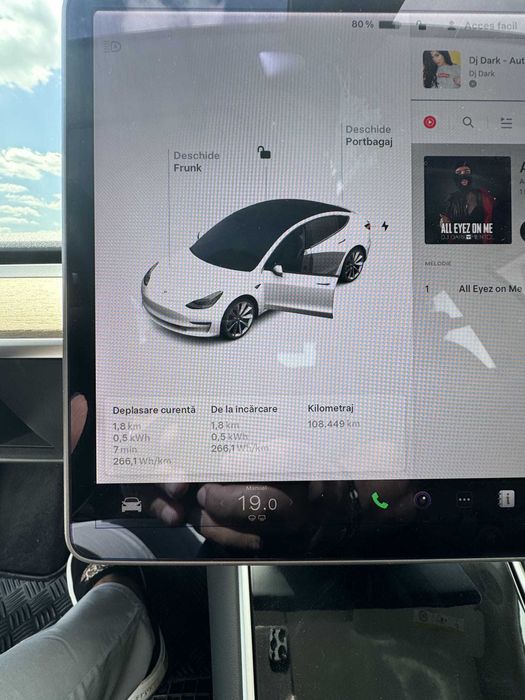 Vand Tesla model 3