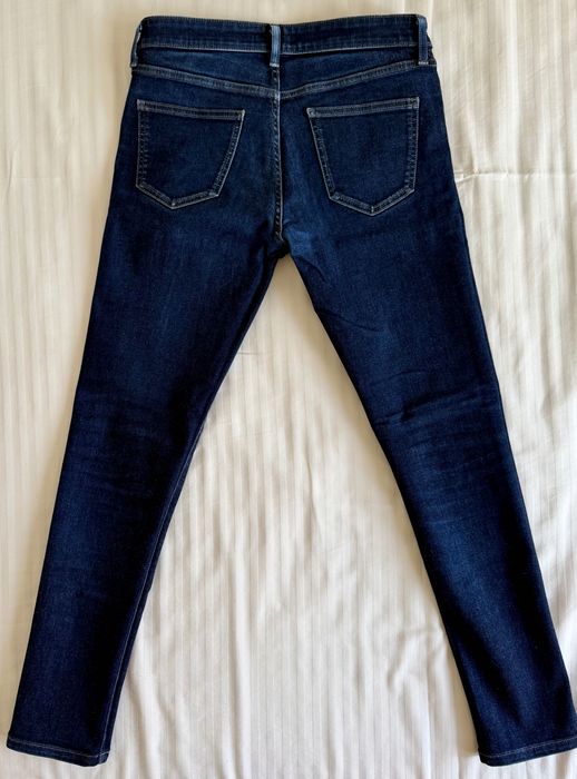 Blugi UNIQLO Stretch Skinny - Albastru Închis - Talie 30 / Lungime 32