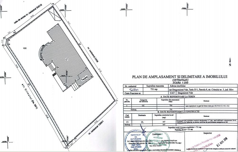 Vila individuala spectaculoasa Dragomiresti-central,utilitati,mobila