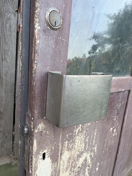 Usi metalica dubla intrare 2x60x195cm