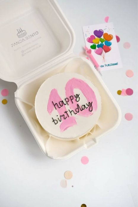 Бенто торт на заказ есть и в наличии