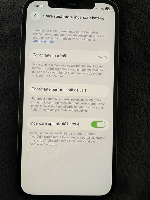 Se vinde iphone 12 pro 128 gb