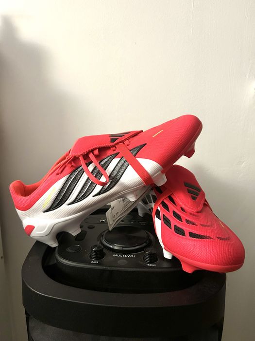 Ghete fotbal Adidas Predator League FT FG - Noi