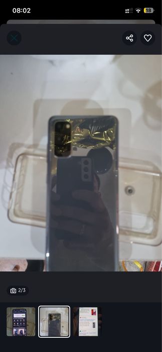 Продам самсунг s20