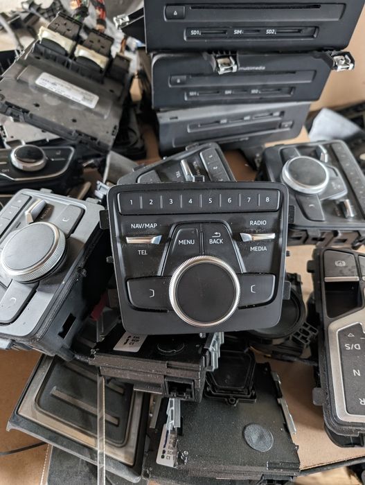 Consola mmi mib2 navigatie joystick Audi a4 b9 a5 f5 q5 fy