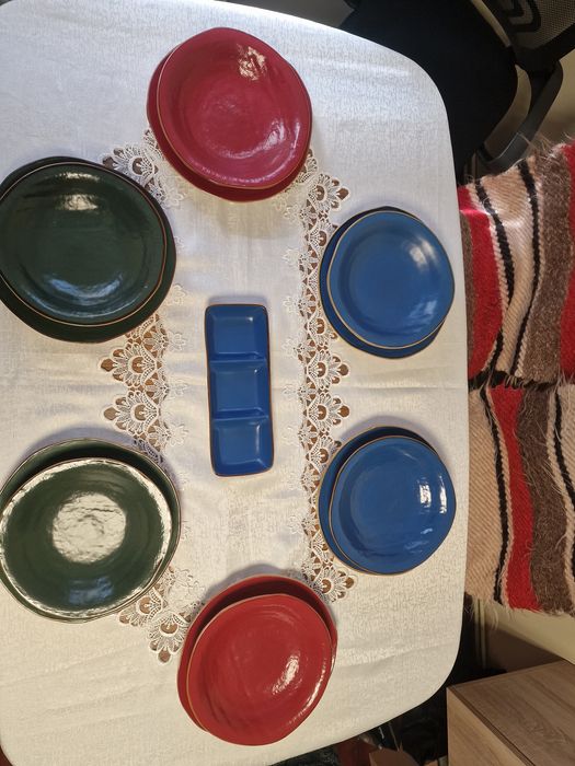 Set 18 Piese Farfurii Mediterraneo Italia / Novita Home / Pictat