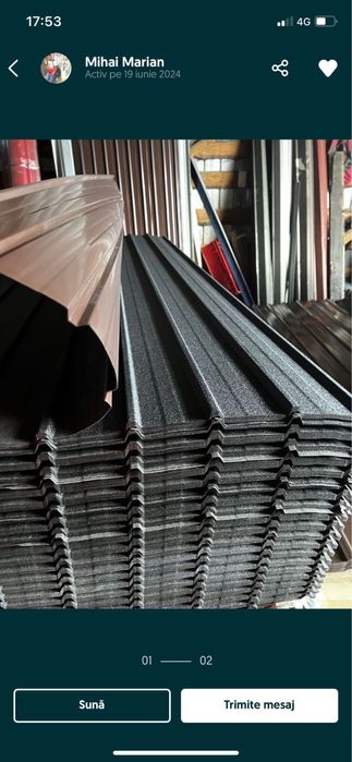 16lei bucata la tablă