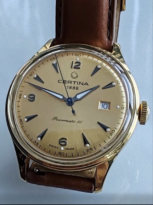 Certina Powermatic 80 purtat de 2 ori