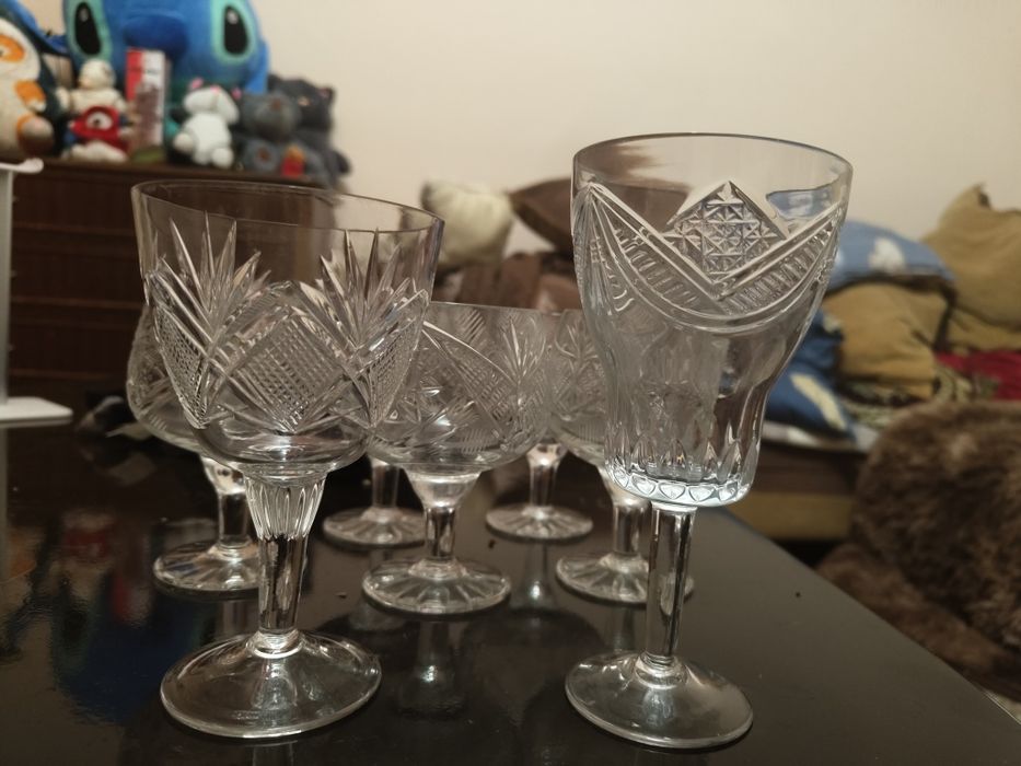 Хрусталь, хрустальные бокалы, СССР, хрустальные снифтеры