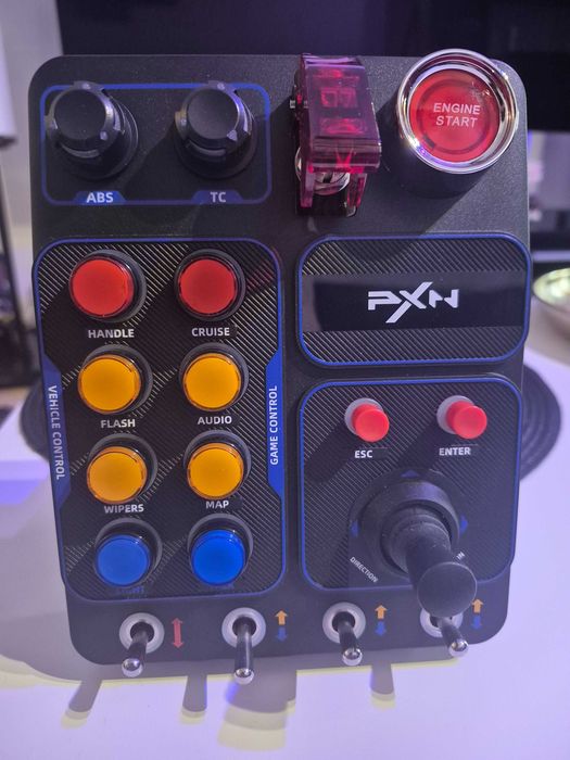Vand Volan PXN VD10+W CS R2 + Pedale Logitech RS