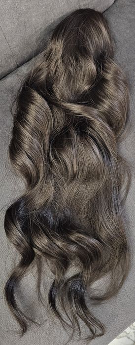 Опашка естествена кестенява.