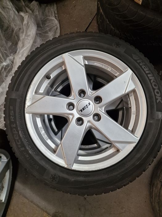 5х112 16 цола джанти Rial със зимни гуми  205/55R16 VW/Audi/Seat/Skoda