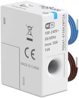 TONGOU WiFi еднофазен смарт електромер 50A с CT