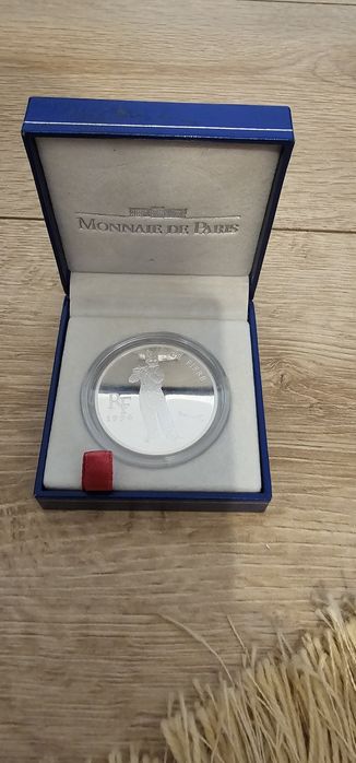 Moneda de argint Franța 1996/Edouard Manet 10 Franci  1  1/2euro