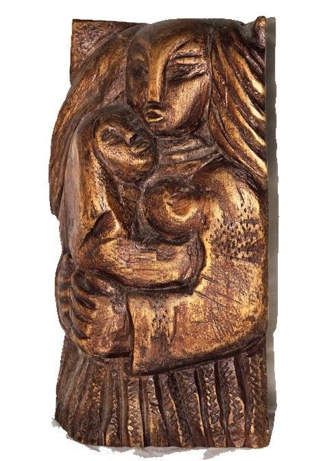 Sculpturi lemn, Statuete Anton Slijevschi