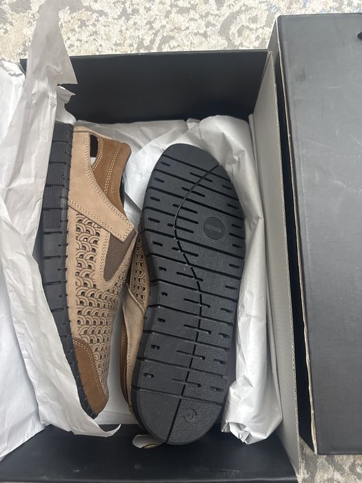 Муж сандали кожанные