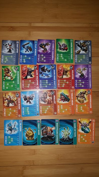 Skylanders Cards Trap Team
