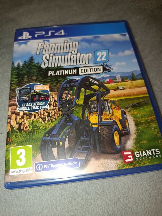 FARMING Simulator  22  Platinum edition  PS4 joc agricultura pamant cu tractoare