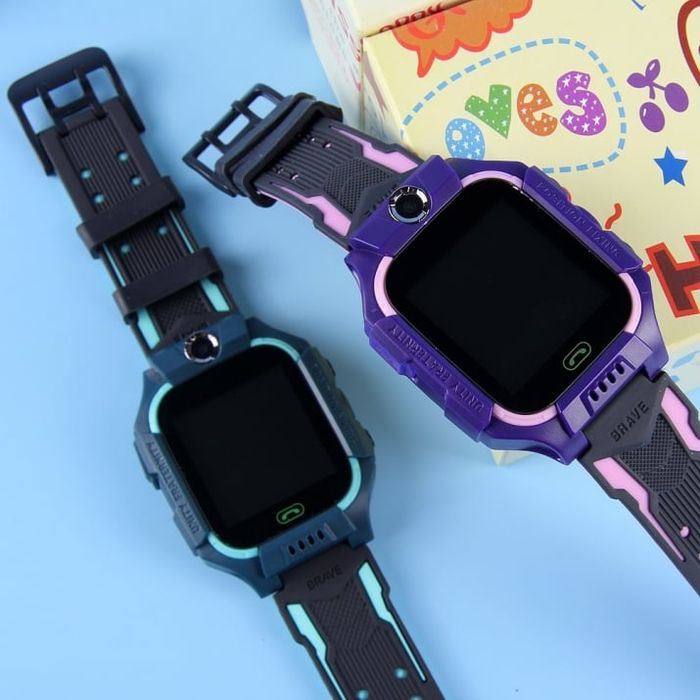 Водоустойчив детски GPS смарт часовник PURPLE с вградена камера 06