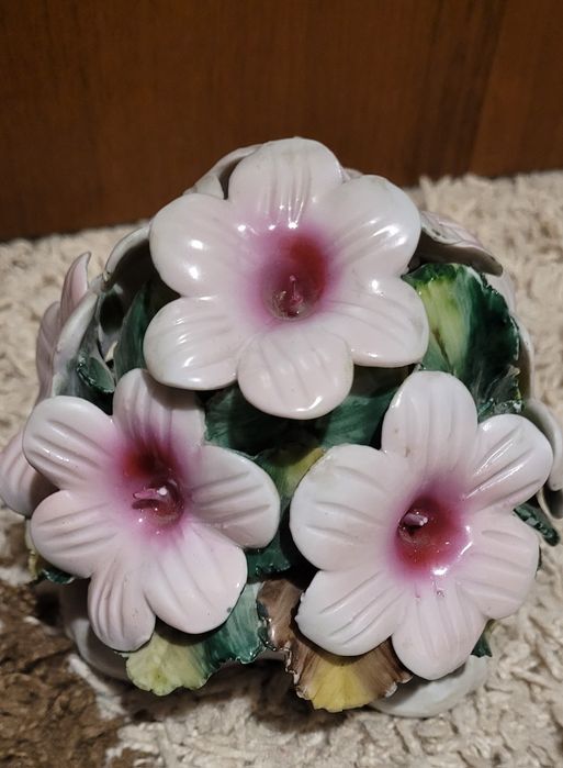 Vaza portelan glazurat Porfin