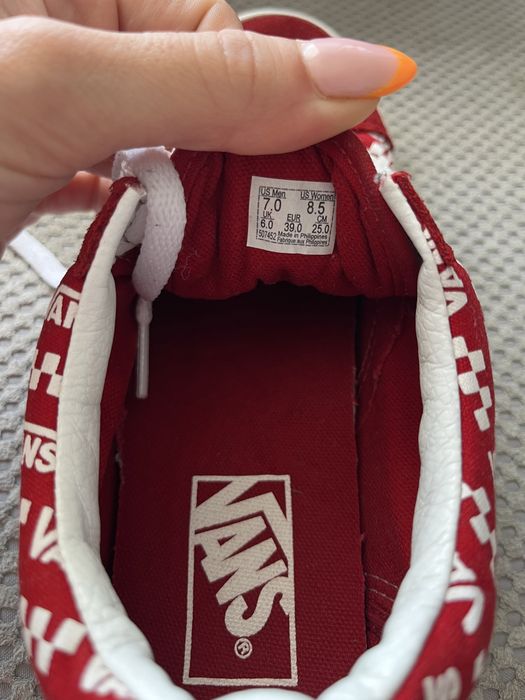 Vans old skool logo print