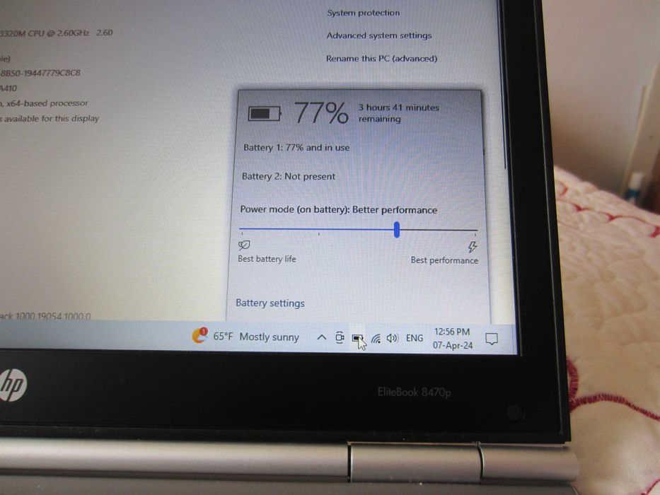 HP Elitebook 8470, procesor I5