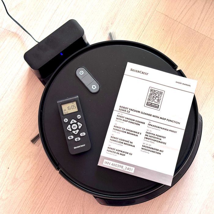SilverCrest прахосмукачка робот с функция моп