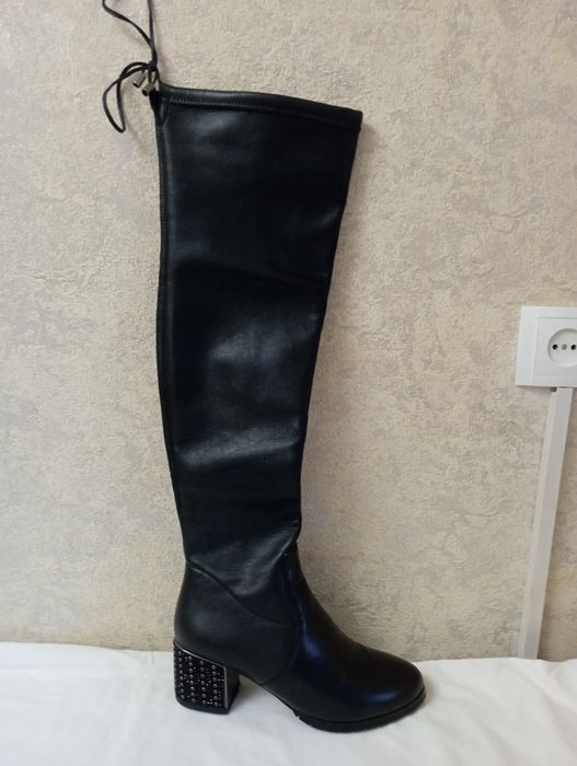 Продам Сапоги- Ботфорты Турция,размер 40( маломерят)