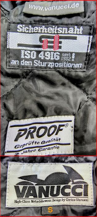 Geacă moto touring cu protecții, Vanucci, S