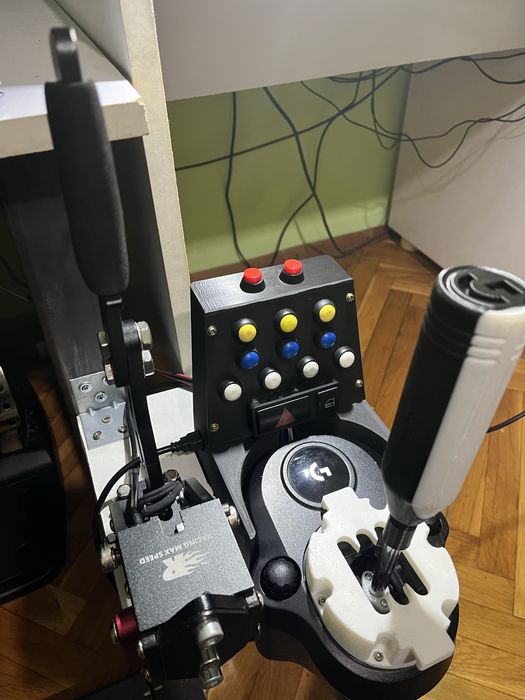 Button box sim racing