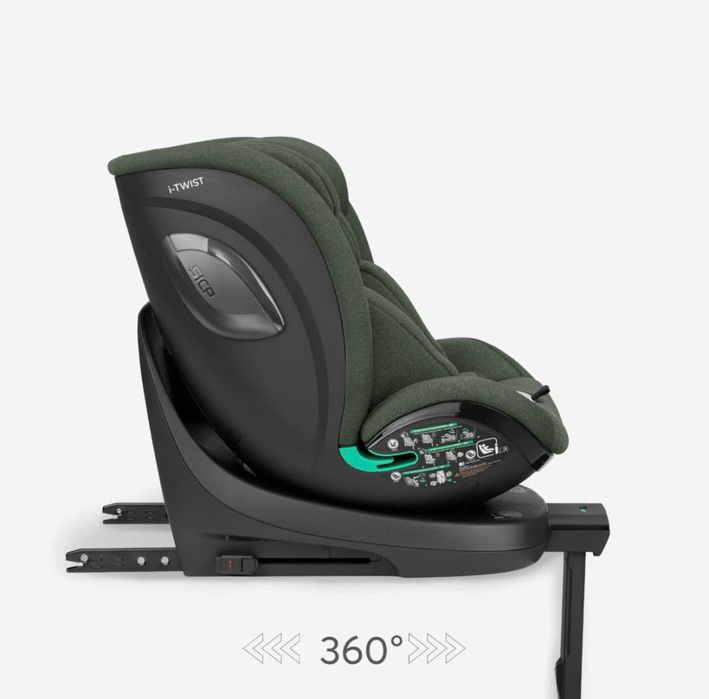 Столче за кола Kikka boo i-Twist Army Green