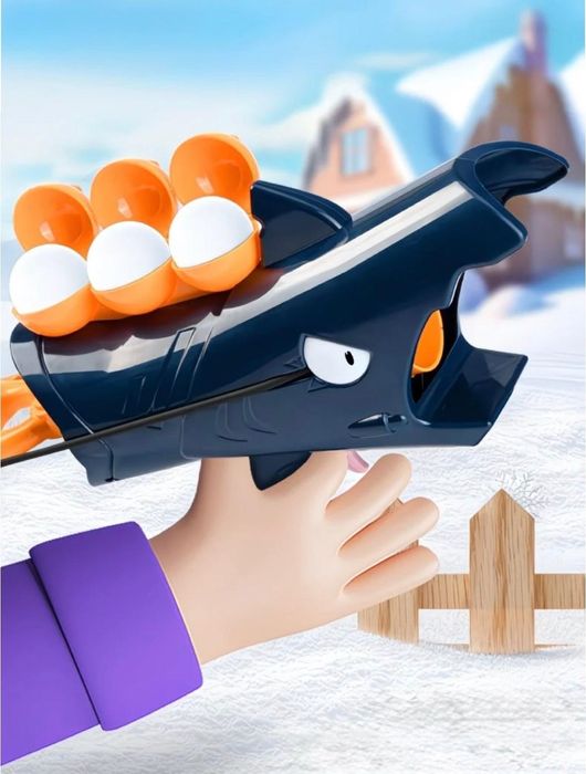 Игрушечный снежковой автомат