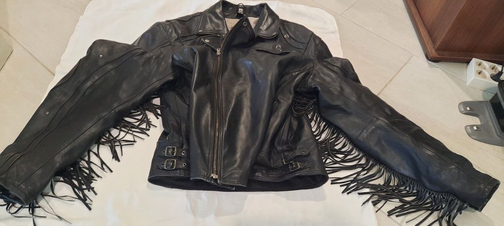 Рокерско кожено мото яке Held