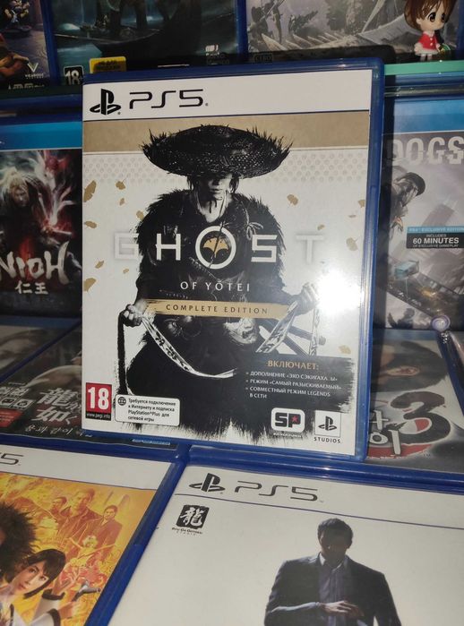 ghost of yotei пс5 диск