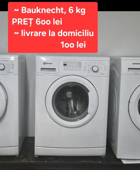 Masini de spalat rufe Import Germania  wa plus 60122