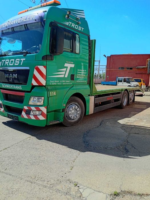 MAN 26.440 TGX platforma de tractari