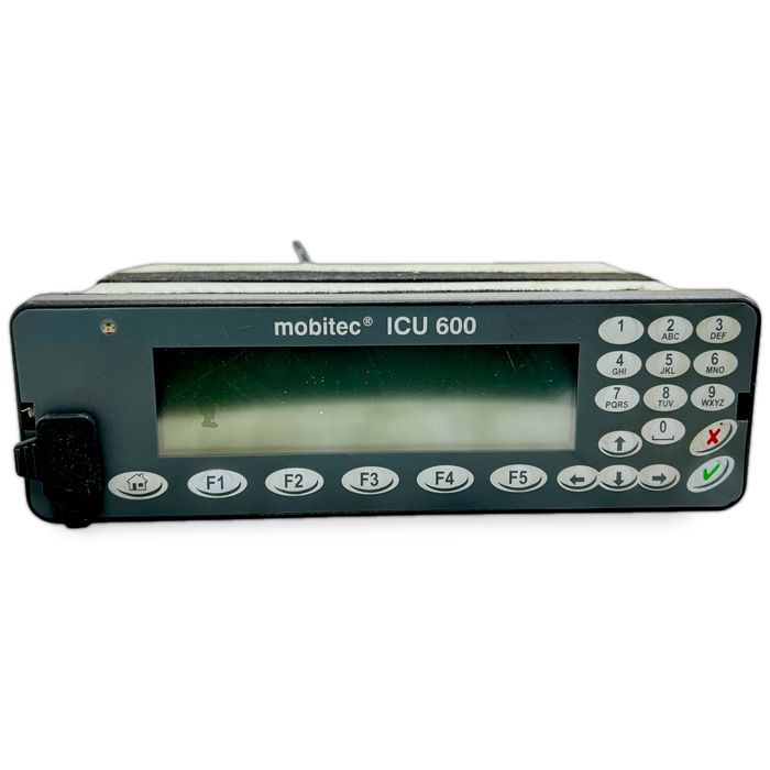 ICU600 Modul de control, Panoul cu numerele de rută de destinație MOBITEC B6, B7, B9, B10, B12 bus (1978-2011) VOLVO