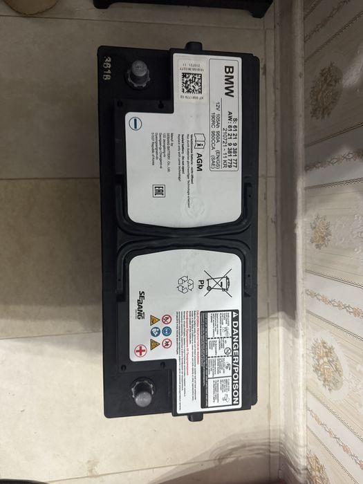 Baterie originala bmw agm 105ah