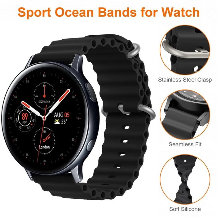 OCEAN BAND Каишка за Huawei Watch/Samsung/Apple/Xiaomi/Garmin/Amazfit