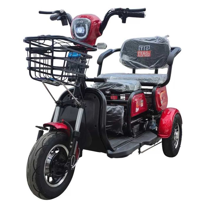 ПРОМОЦИЯ - Електрическа триколка с голяма седалка М19 -48v/ 20Ah