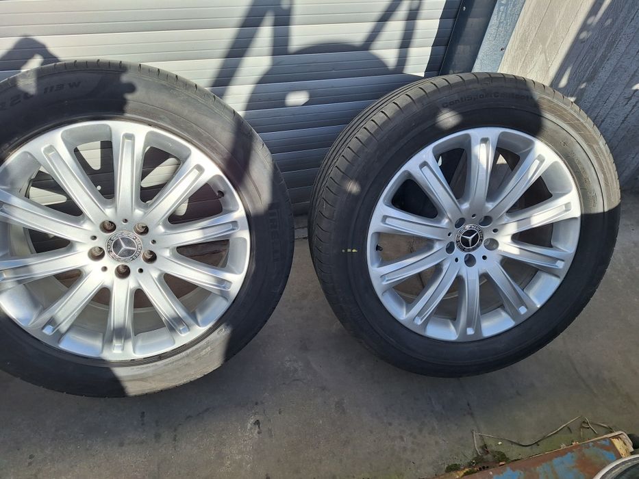 jante GLE cu anvelope mercedes  pe 20 originale de vara