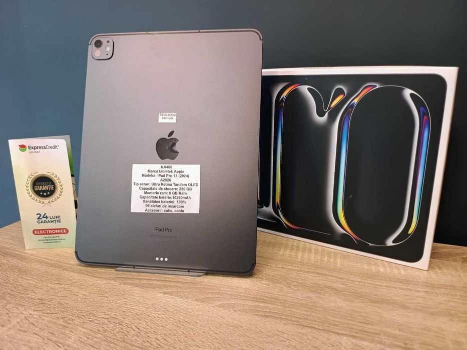 (AG51) Apple iPad Pro 13 A2026 b6466 - Garantie 2 ani!