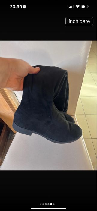 Cizme lungi, peste genunchi Kitten