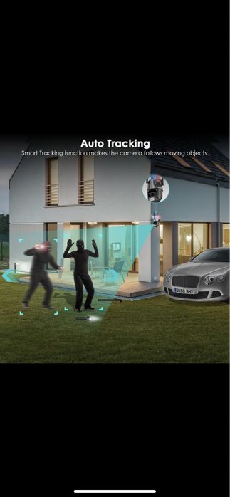 Camera 8mp supraveghere externa prin Wireless sau pe fir