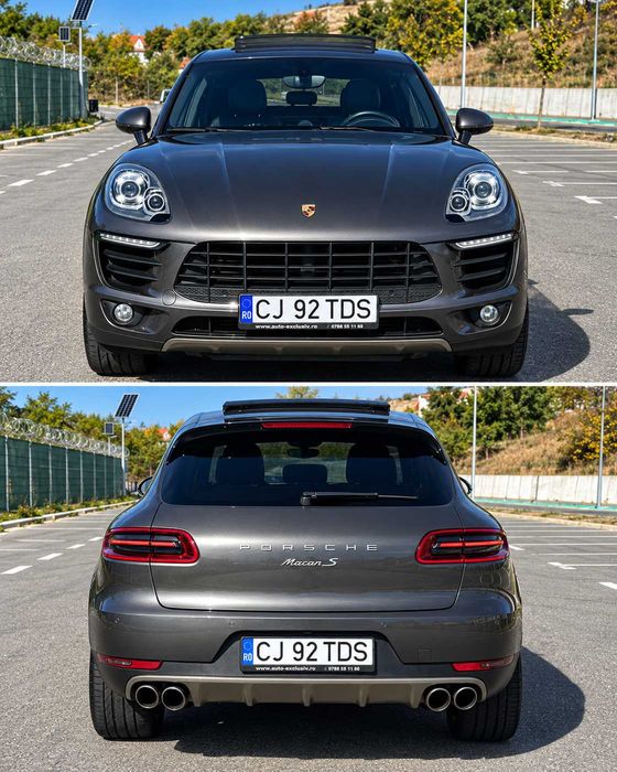 Porsche Macan S Diesel V6 PDK 258CP Pano Bose Led Chrono Distributie schimbata Schimb ulei cutie