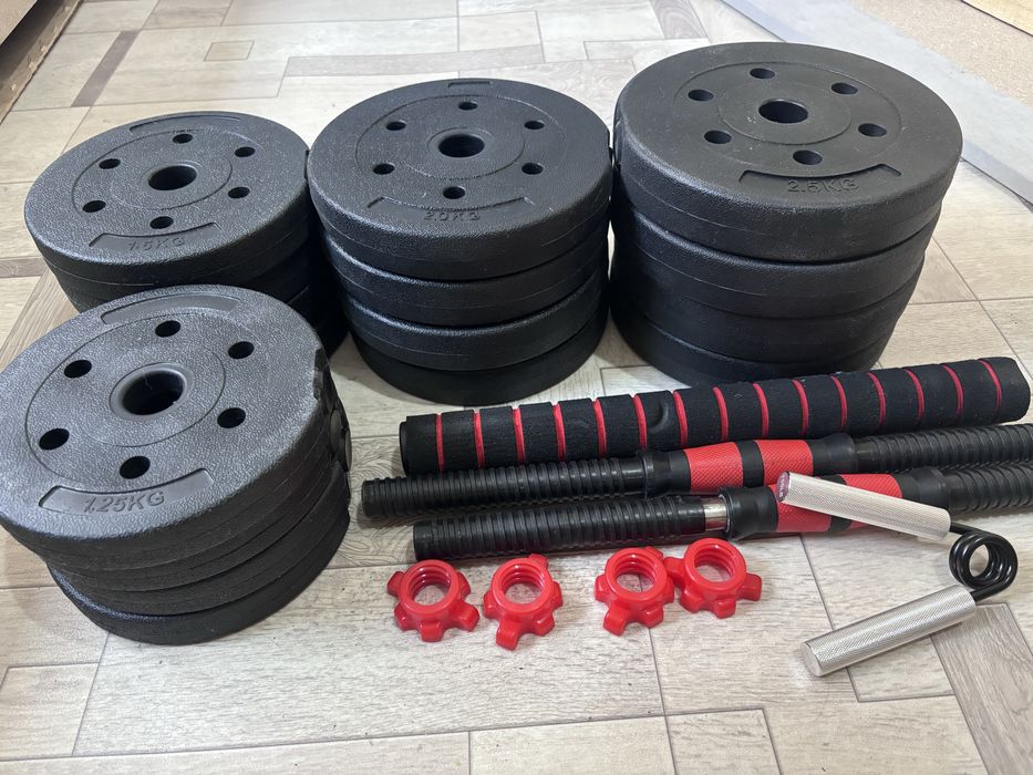 Гантели разборные