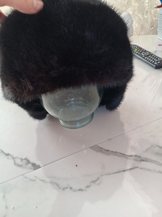 Продам норковую шапку ушанку